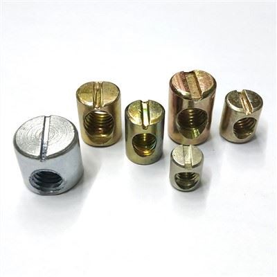 مهره رولپلاک متقاطع شکافدار